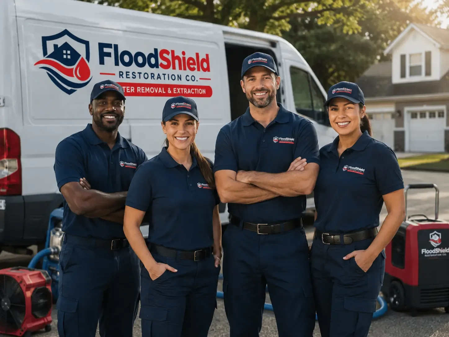 Flood Damage Restoration company in Boon, MI